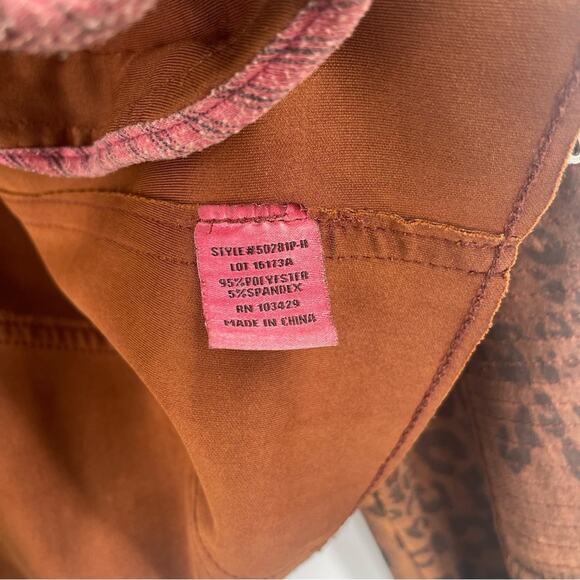 MARRAKECH x Anthropologie Jacket Size Small Marni Leopard Moto Animal Print Zip - Picture 13 of 16